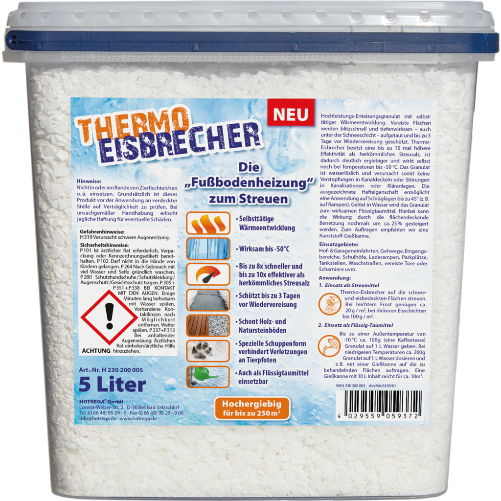 Thermo-Eisbrecher 5 Liter Eimer